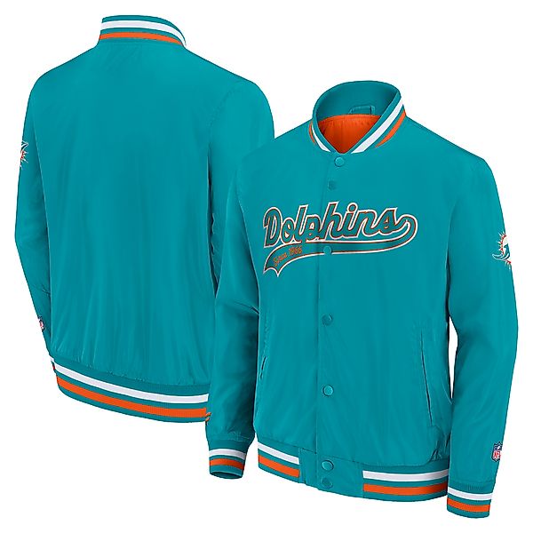 Fanatics Bomberjacke "Fanatics Jacke Miami Dolphins Sateen" günstig online kaufen