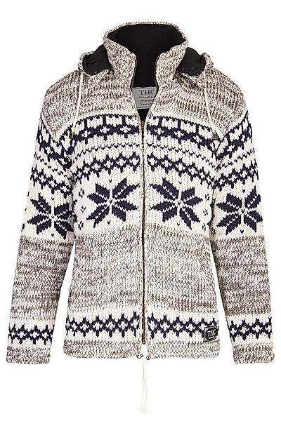 THC Natural Line Strickjacke Schafwollstrickjacke Norweger grau 609 (1 Stüc günstig online kaufen