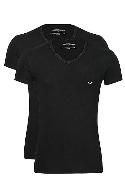 Emporio Armani Unterziehshirt CC717 Stretch Cotton (Packung, 2-St., 2er-Pac günstig online kaufen