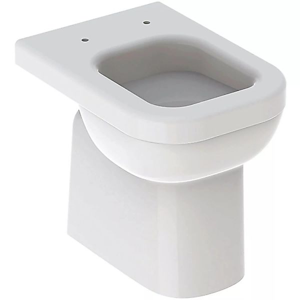 Geberit Stand-WC Renova Comfort Square FS SP Abg. horiz. vert. Weiß KeraTec günstig online kaufen