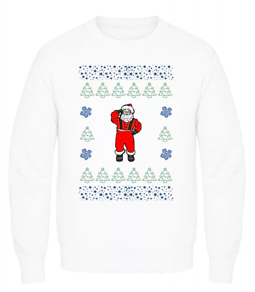Weihnachtsmann Strickmuster · Männer Pullover günstig online kaufen