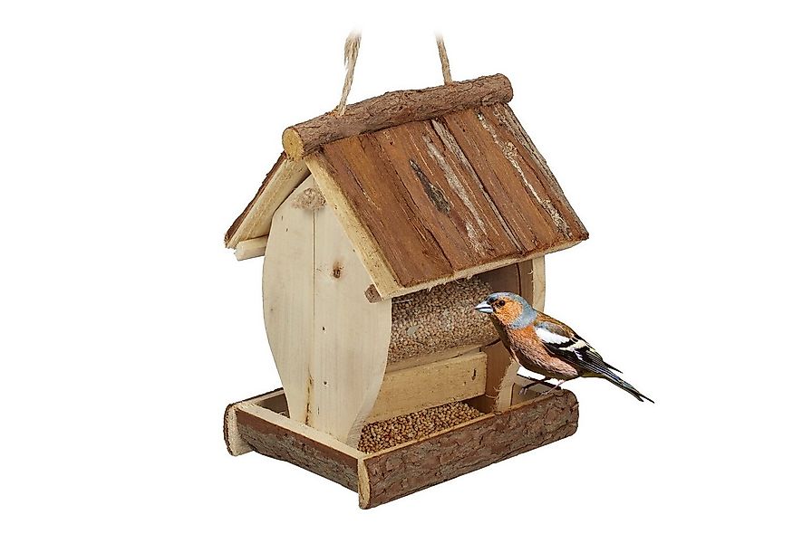 relaxdays Vogelhaus Vogelfutterhaus zum Aufhängen günstig online kaufen