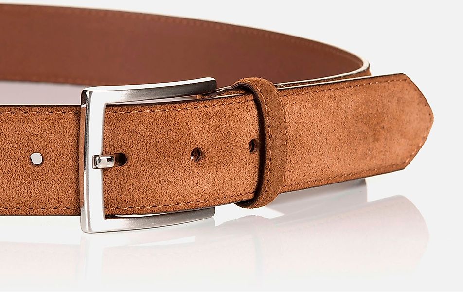 MONTI Ledergürtel 3,5 cm breit, Business-Casual, günstig online kaufen