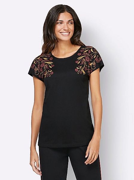 Sieh an! Trainingsshirt Longshirt Kurzarm günstig online kaufen