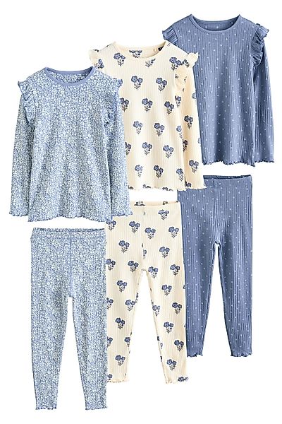 Next Pyjama Schlafanzüge mit floralem Muster, günstig online kaufen