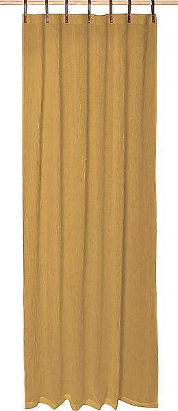 Magma Heimtex Vorhang Schlaufenschal Lederschlaufen ca. günstig online kaufen