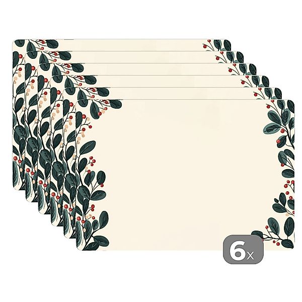 MuchoWow Platzset Zweige - Winter - günstig online kaufen