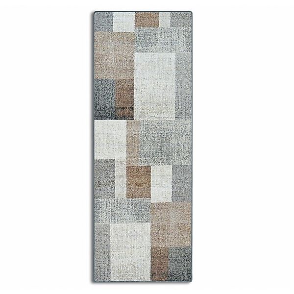 KARAT Teppichläufer nach Maß Lucano Moderner Wohnteppich Braun 80 x 450 cm günstig online kaufen