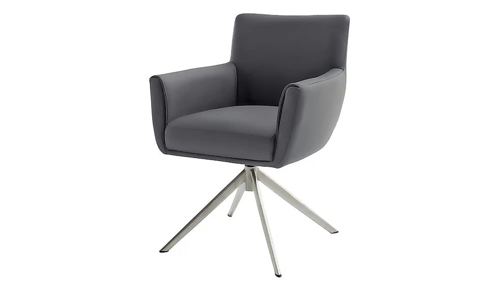 Esszimmerstuhl  Nelson ¦ grau ¦ Maße (cm): B: 66 H: 84 T: 66.0 Stühle > Ess günstig online kaufen