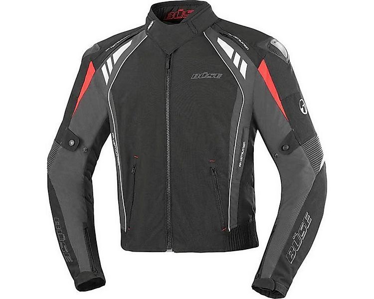 Büse Motorradjacke Büse B. Racing Pro Jacke schwarz / anthrazit S atmungsak günstig online kaufen