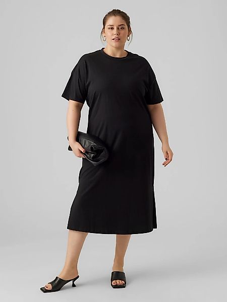 Vero Moda Curve Jerseykleid "VMCMOLLY SS OVERSIZE CALF DRESS NOOS CUR" günstig online kaufen