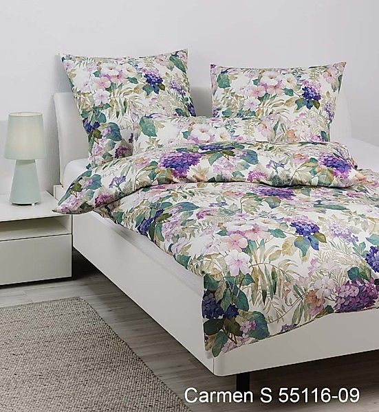 Janine Janine Interlock-Jersey Bettwäsche CARMEN S 55116 multicolor Größe: günstig online kaufen