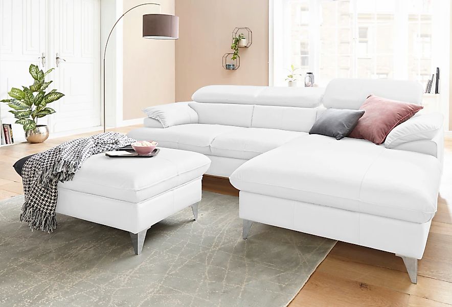 COTTA Polstergarnitur "Caluso L-Form", (2 tlg.), Set bestehend aus: Ecksofa günstig online kaufen