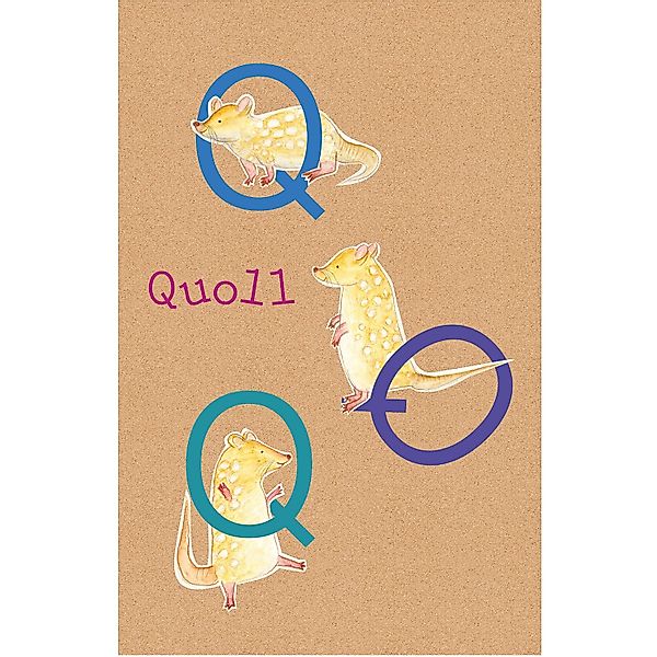 Komar Wandbild ABC Animal Q 50 x 70 cm günstig online kaufen