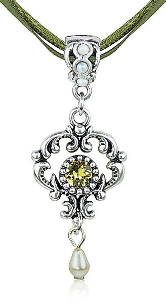 LUISIA® Kette mit Anhänger Halskette "Malou" mit Ornament Anhänger und Kris günstig online kaufen