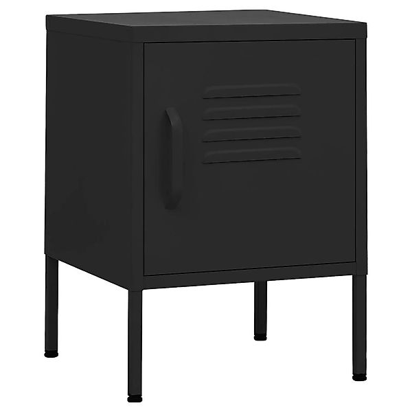 vidaXL Nachttisch Nachttisch Schwarz 35x35x51 cm günstig online kaufen