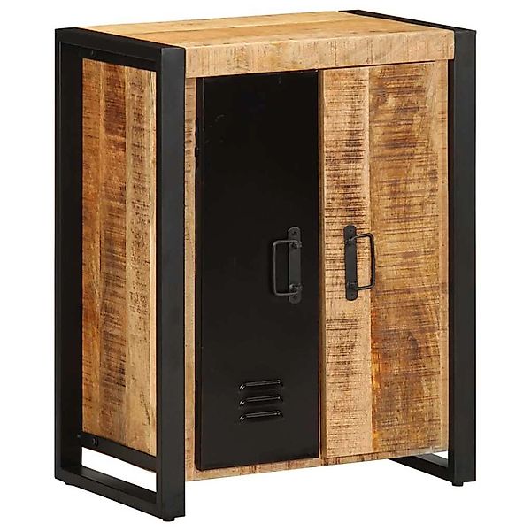 vidaXL Sideboard 55x35x70 cm Raues Mangoholz 4013575 günstig online kaufen