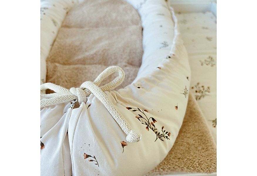 LittleANTunique Bettnestchen Nestchen Frühlingsblume I Babynest I Bettnestc günstig online kaufen