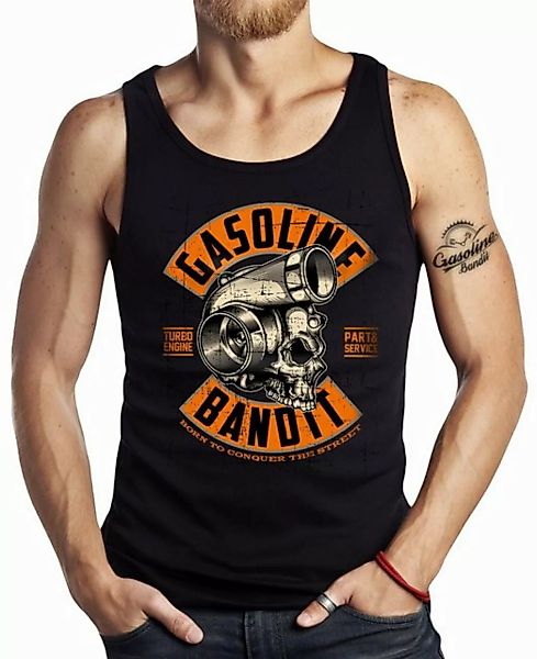 GASOLINE BANDIT® Tanktop Muskel-Shirt für Racer: Turboskull günstig online kaufen