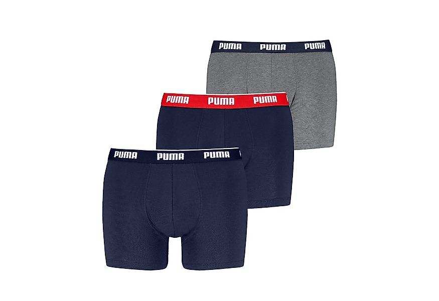 PUMA Boxershorts PUMA MEN EVERYDAY BASIC BOXERS 3P (3er Pack) Komfortabler günstig online kaufen
