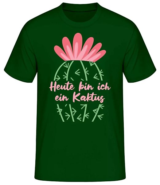 Heute Bin Ich Ein Kaktus · Männer Basic T-Shirt günstig online kaufen
