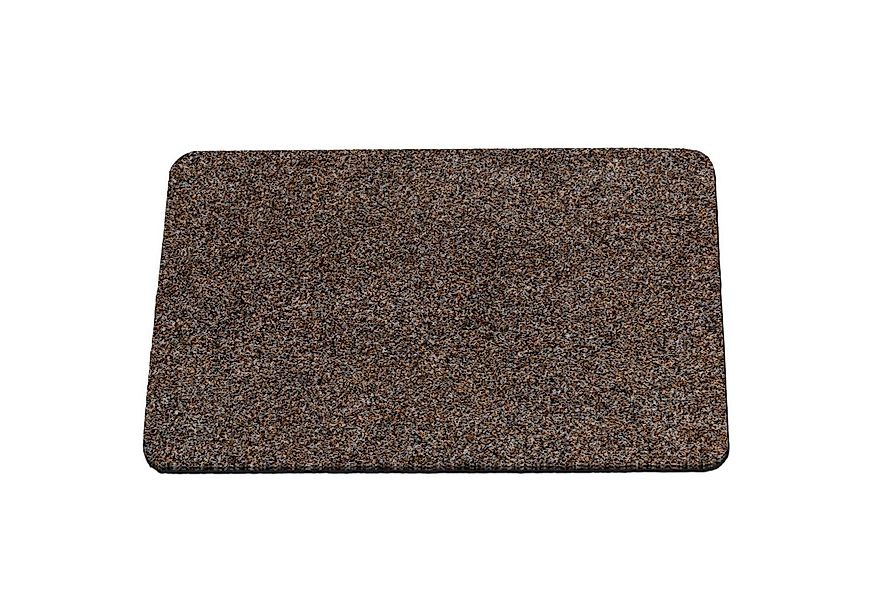 ANRO Fußmatte Türvorleger Schmutzfangmatte POET, eckig, Höhe: 5 mm, Kräusel günstig online kaufen