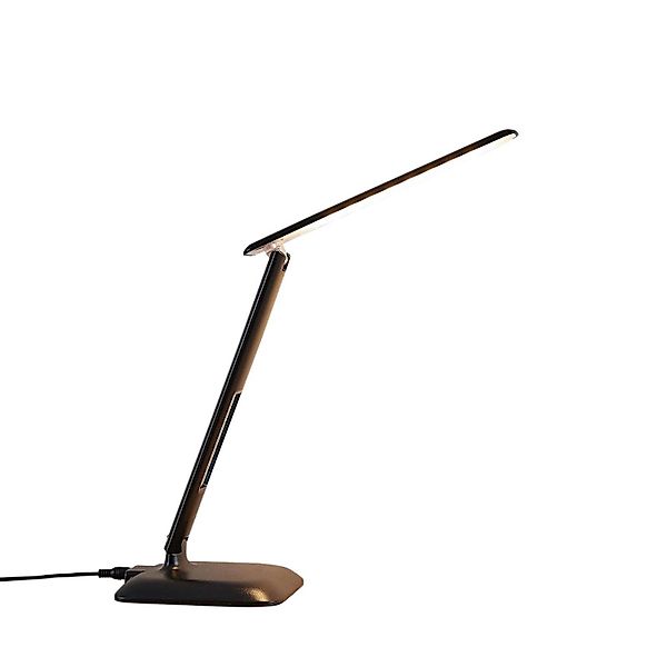 Lindby LED Tischlampe Ludmilla 9643076 Dimmbar Modern in Schwarz 1-flammig günstig online kaufen