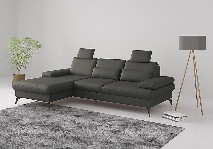 sit&more Ecksofa "Morris L-Form, inkl. Sitztiefenverstellung", wahlweise mi günstig online kaufen