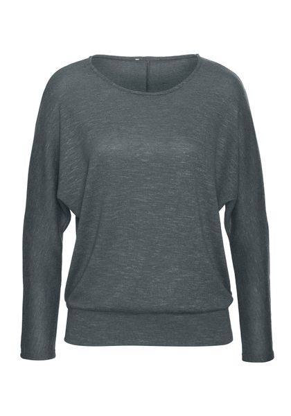 Vivance Langarmshirt mit breitem Bund aus günstig online kaufen