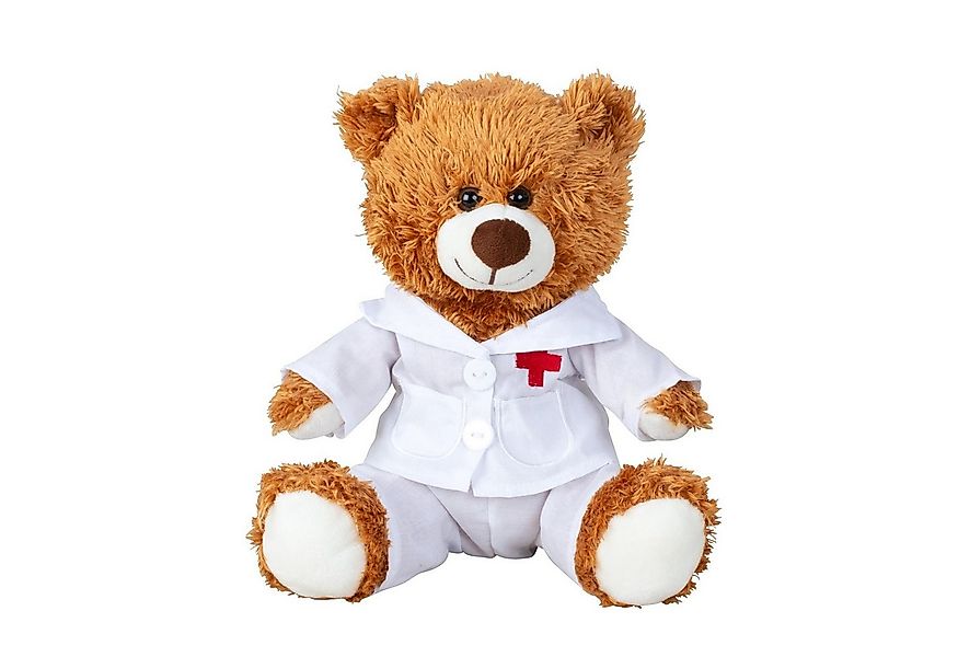 Geschenkestadl Plüschfigur Teddybär im Doktor-Motiv – Waschbar und in 2 Grö günstig online kaufen