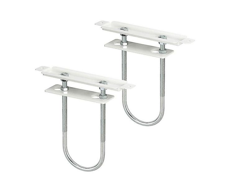 siwitec Heizkörperkonsole 2x Vario-Heizkörperkonsole weiss, vormontierte He günstig online kaufen