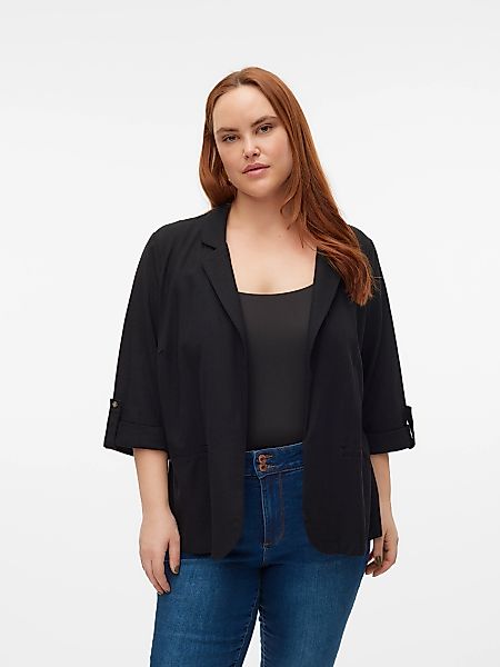 Vero Moda Curve Kurzblazer VMCJESMILO 3/4 BLAZER WVN GA NOOS CUR günstig online kaufen