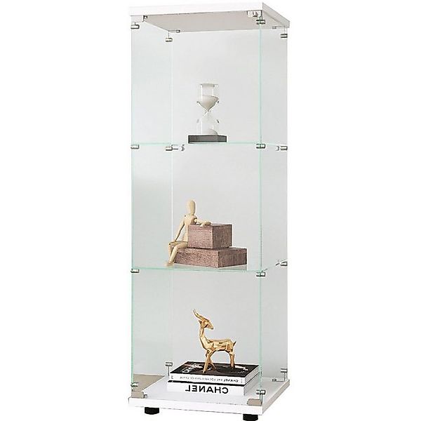 FUROKOY Standvitrine vertikale Glasvitrine, stabil, Vielseitig, Transparent günstig online kaufen