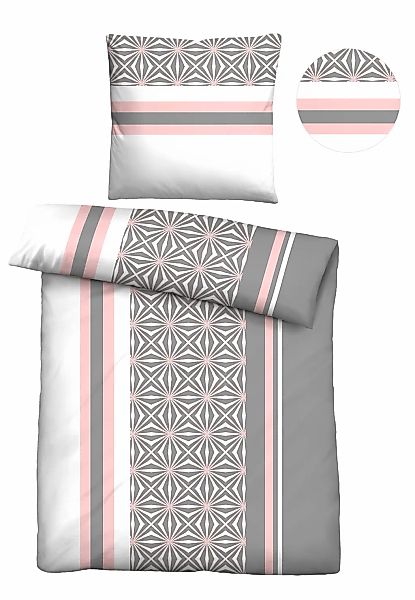 Castell - Markenbettwäsche Bettwäsche "0040758" 2 Stk. hautsympathisch, 100 günstig online kaufen