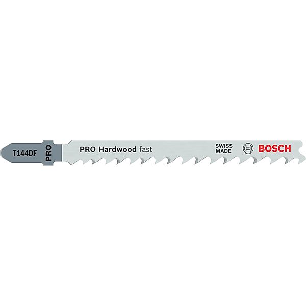 Bosch Stichsägeblatt Pro Hardwood Fast T144DF 100 mm 5-teilig günstig online kaufen