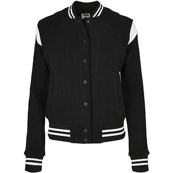 URBAN CLASSICS Collegejacke "Urban Classics Damen Ladies Organic Inset Coll günstig online kaufen