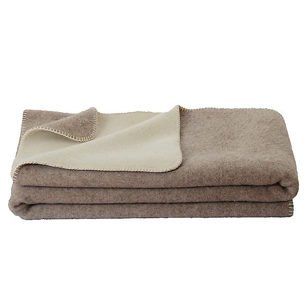 Wohndecke Ökolana, Steinbeck GmbH, Wolldecke aus günstig online kaufen