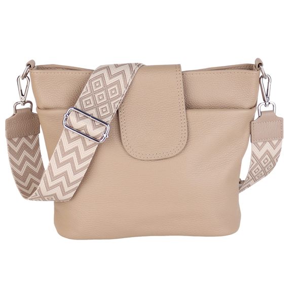 MIRROSI Umhängetasche Damen Crossbody Bag, Echtleder günstig online kaufen