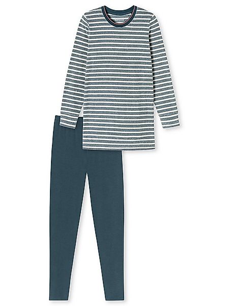 Schiesser Pyjama Casual Essentials (2 tlg) schlafanzug schlafmode bequem günstig online kaufen