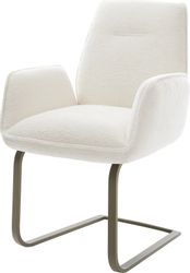 DELIFE Polsterstuhl Zoa-Flex, Freischwinger flach Effektfinish günstig online kaufen