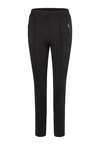 MARC AUREL 2-in-1-Hose Leggings mit tonigem Mini-Hahnentritt black varied günstig online kaufen