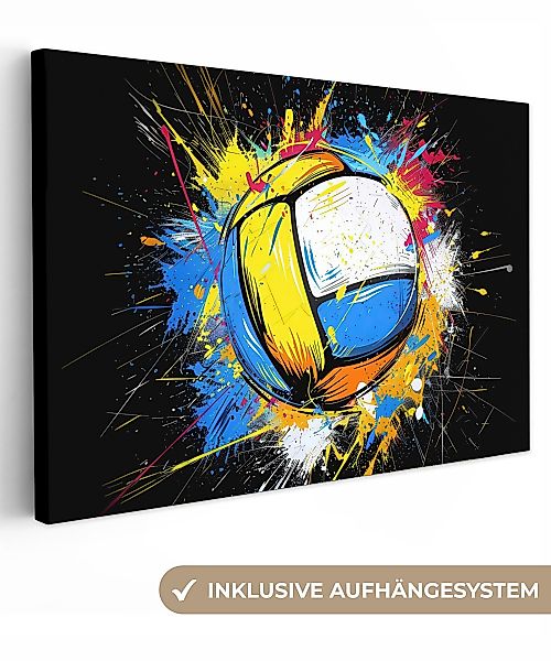 OneMillionCanvasses® Leinwandbild Graffiti - Sport - günstig online kaufen