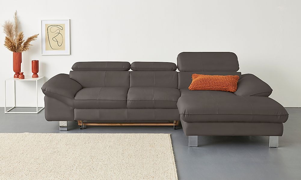 COTTA Ecksofa Driver L-Form, mit Kopfteilverstellung, günstig online kaufen