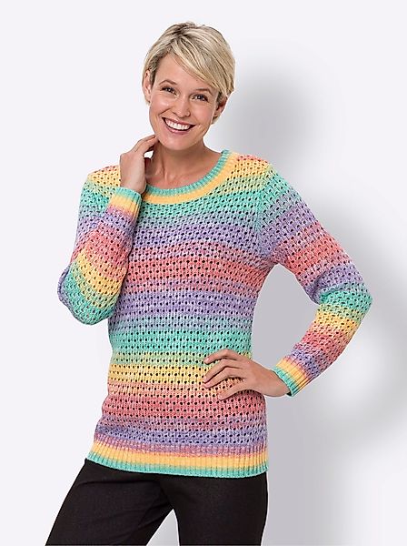 Sieh an! Strickpullover Ajourpullover günstig online kaufen
