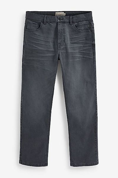 Next Straight-Jeans Straight-Fit Stretch-Jeans mit Gürtel (1-tlg) günstig online kaufen