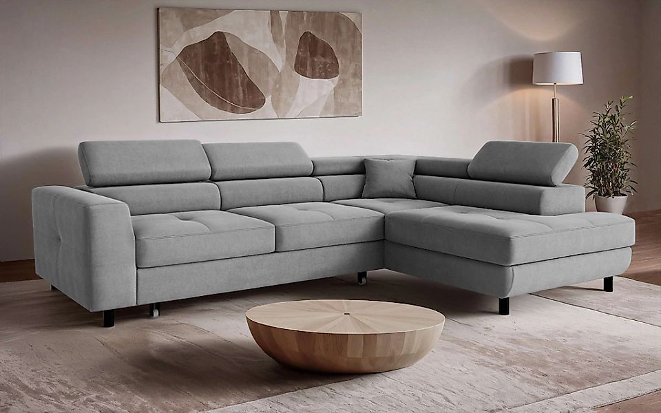 OTTO home Ecksofa "AADEN Schlafsofa 254 cm - OTTO. Verlässliche Qualität." günstig online kaufen
