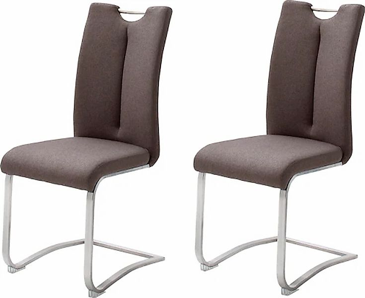 MCA furniture Freischwinger »Artos XL«, (Set), 2 St., 2-er Set, Stuhl mit G günstig online kaufen