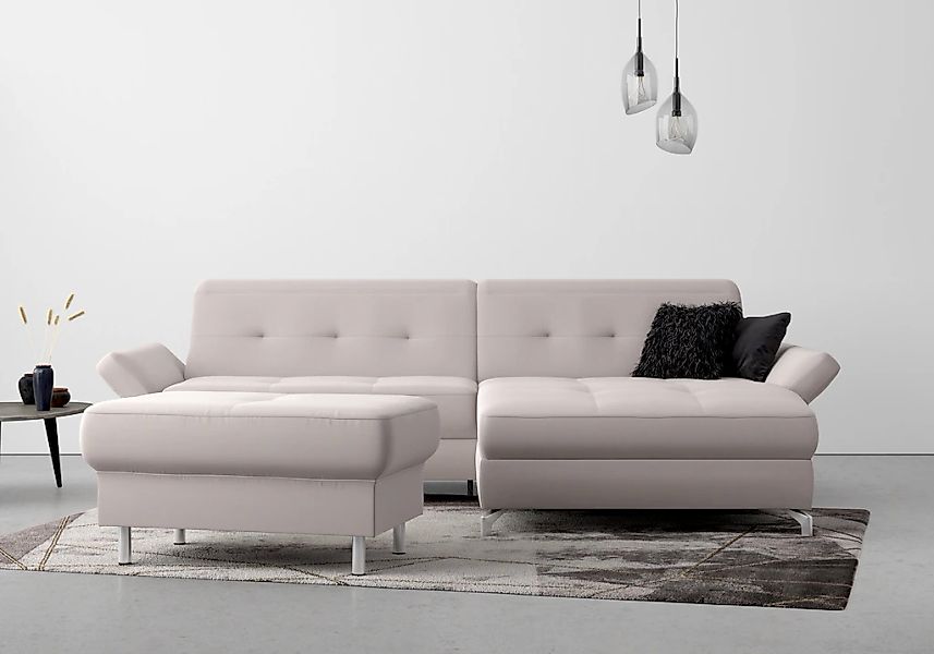 Home affaire Polsterhocker "Maredo" Federkern-Polsterung, passend zur "Mare günstig online kaufen