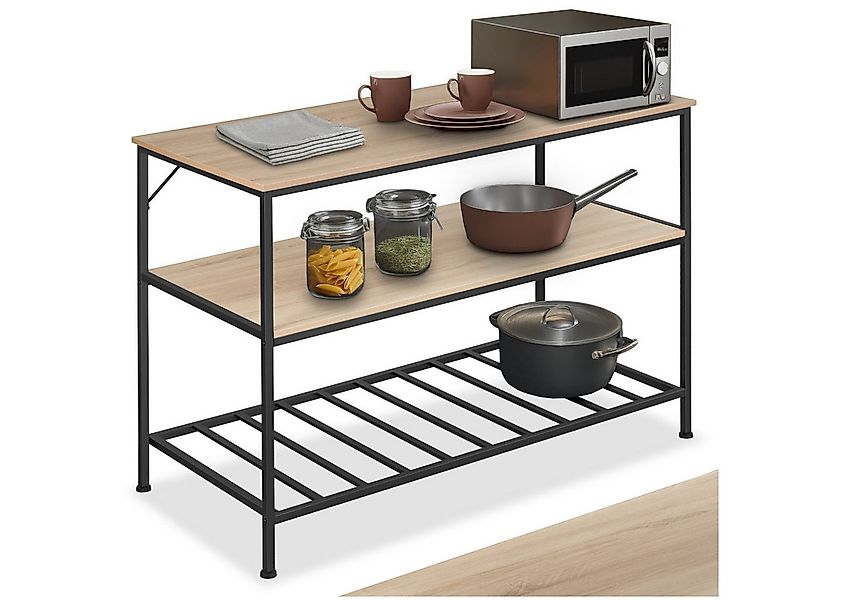 tectake Küchenregal Akeley, Set 1-tlg., Industrial Style günstig online kaufen