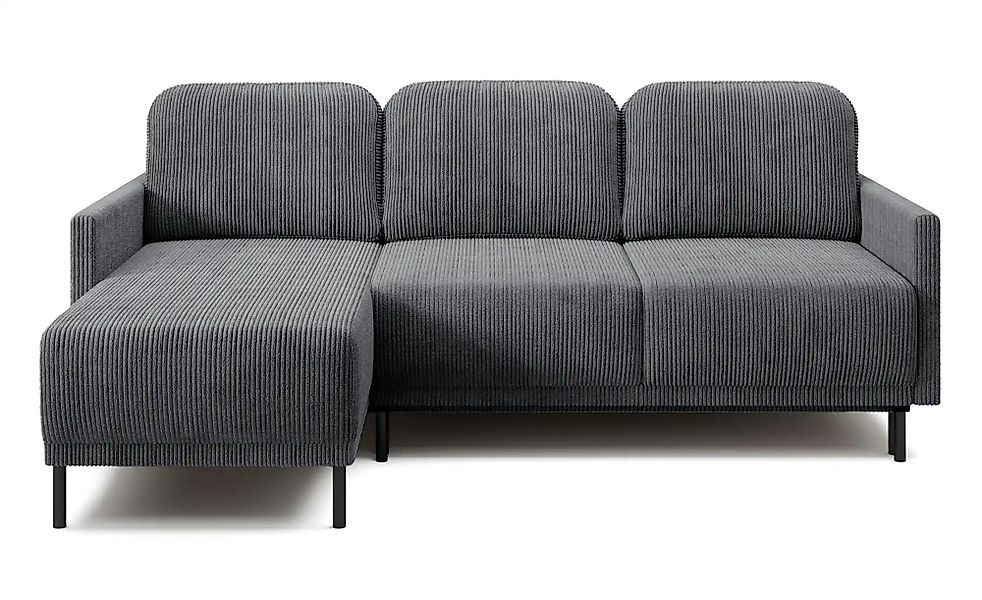 Ecksofa mit Schlaffunktion Hamiel ¦ grau ¦ Maße (cm): B: 212 H: 87 Polsterm günstig online kaufen
